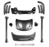 Jeep Grand Cherokee 2010-2021 Комплект обвеса SRT8 - Аэродинамический обвес