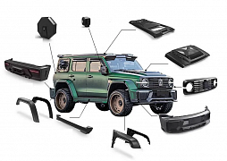 Tank 300 2023+ Аэродинамический обвес Mars city - Аэродинамический обвес