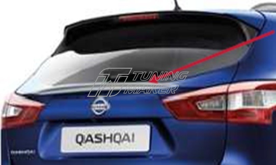 Хром накладка на стекло двери багажника для Nissan Qashqai - Накладки