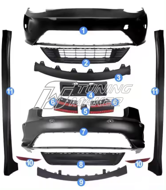 Tesla Model 3 Обвес Assassin version 2