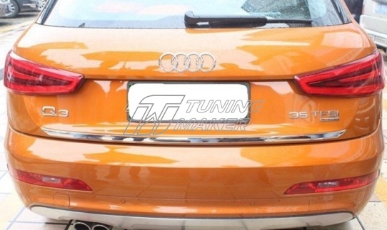 Накладка на задний бампер для Audi Q3 - Накладки