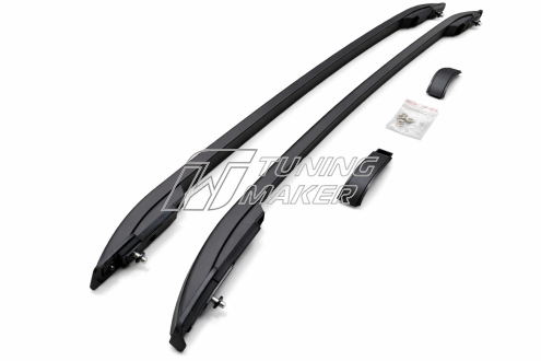 Ford Ranger Рейлинги на крышу Wildtrak Чёрные 2