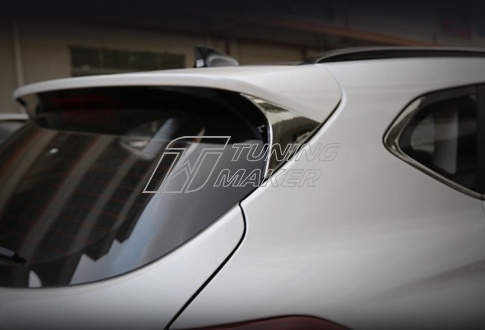 Треугольные накладки на заднюю дверь Hyundai Tucson - Накладки