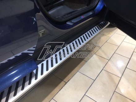 Штатные боковые пороги OEM ORIGINAL для BMW X3 G01 2017+ - Боковые пороги