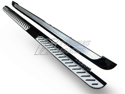 Hyundai Staria пороги Black 9