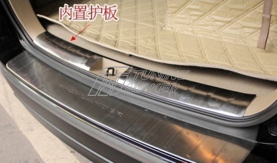 Хром накладка на проем бaгажника  для Toyota Highlander - Накладки