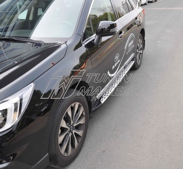 Штатные боковые пороги OEM для Subaru Outback 2014+ - Боковые пороги