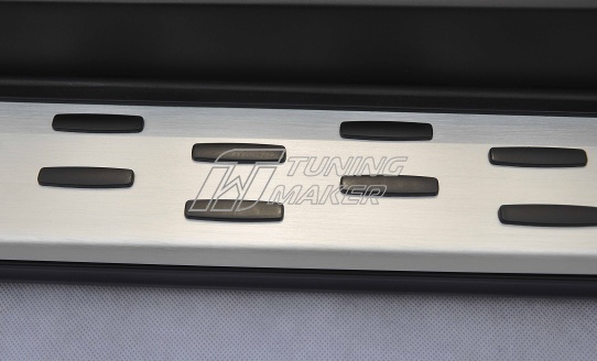 Штатные боковые пороги OEM для Subaru Outback 2014+ - Боковые пороги