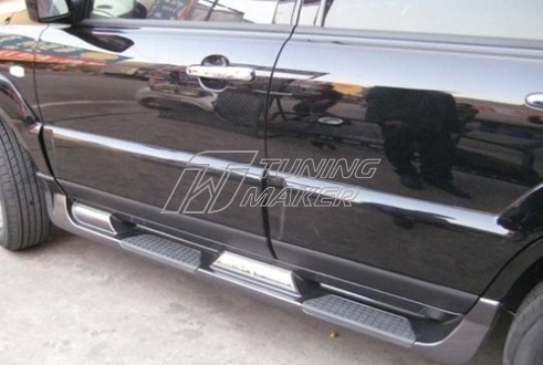 Штатные боковые пороги для KIA Sportage I 2004-2010 - Боковые пороги