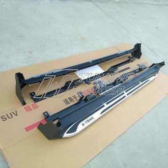 Штатные боковые пороги Nissan X-Trail T32 2014+ - Боковые пороги