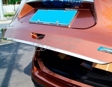 Накладка на кромку крышки багажника Nissan X-Trail T32 - Накладки