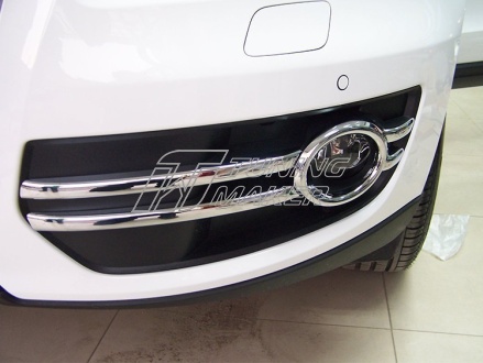 Окантовка противотуманок для Audi Q5 - Накладки