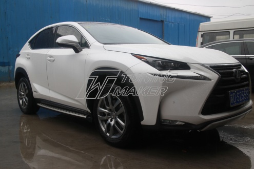Штатные боковые пороги OEM BENZ STYLE для Lexus NX 2014+ - Боковые пороги