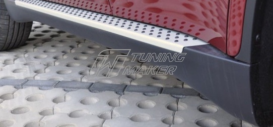 Штатные боковые пороги OEM для BMW X6 2008+ - Боковые пороги