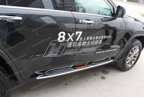 Штатные боковые пороги OEM для Jeep Grand Cherokee 2011+ - Боковые пороги