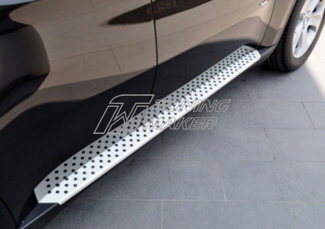 Штатные боковые пороги OEM для BMW X6 2008+ - Боковые пороги