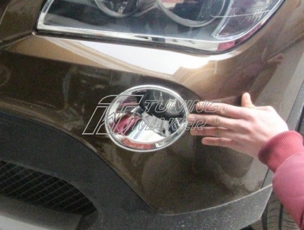 Накладки на противотуманные фары для BMW X1 - Накладки