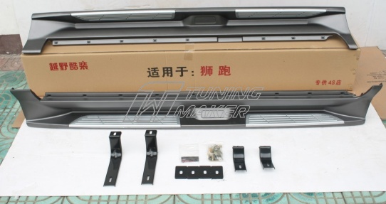 Штатные боковые пороги OEM для KIA Sportage I 2004-2010 - Боковые пороги