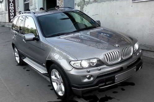 Штатные боковые пороги OEM для BMW X5 2007-2013 - Боковые пороги