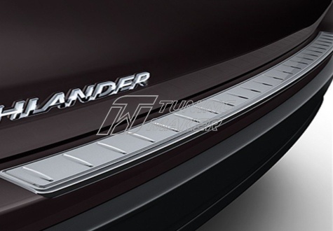 Накладка на задний бампер Toyota Highlander - Накладки