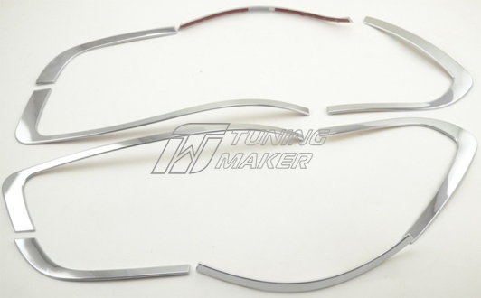 Хром накладка на задние фары для Kia Sorento 2015+ - Накладки