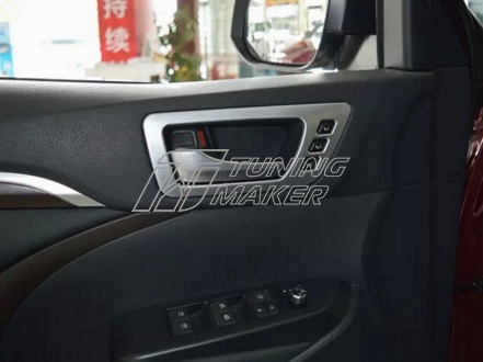 Окантовка внутренних дверных ручек Toyota Highlander - Накладки