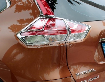 Накладки на задние фонари Nissan X-Trail T32 - Накладки