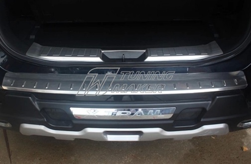 Хром накладка на проем багажника для Nissan X-Trail - Накладки