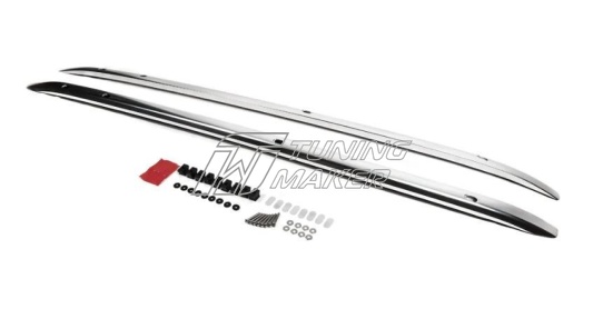 LC300 рейлинги OEM Silver