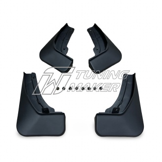 Hyundai Santa Fe 2023+ Комплект брызговиков OEM BHYSF2321_1