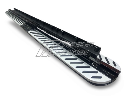 Hyundai Staria пороги Black 2