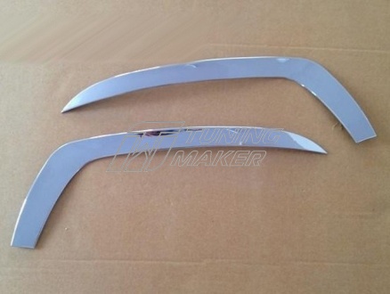 Накладки на передние фары для Audi Q3 - Накладки