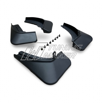 Hyundai Santa Fe 2023+ Комплект брызговиков OEM BHYSF2321_4