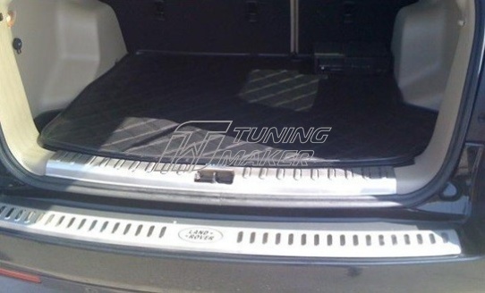 Хром накладка на порог багажника для Land Rover Freelander - Накладки