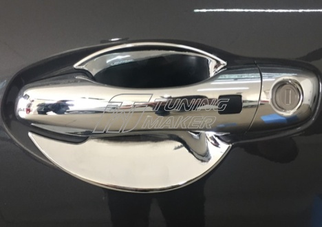 Накладки под дверные ручки для Kia Sorento 2015+ - Накладки