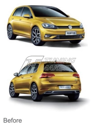 Golf 7.5 обвес R 3