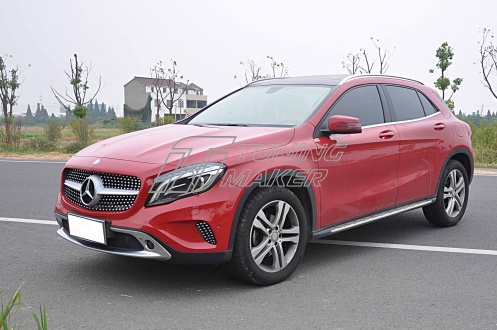 Штатные боковые пороги OEM ORIGINAL для Mercedes Benz GLA X156 2013+ - Боковые пороги
