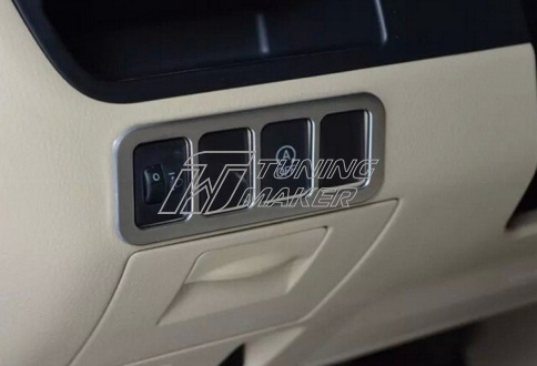 Окантовка боковой панели управления Toyota Highlander - Накладки