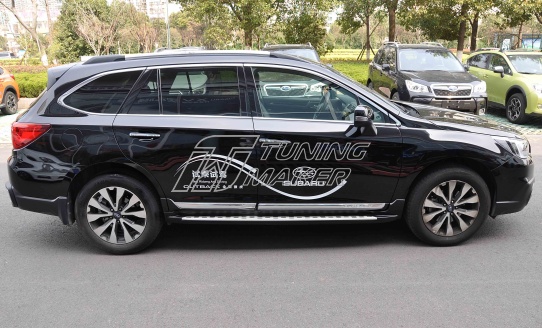 Штатные боковые пороги OEM для Subaru Outback 2014+ - Боковые пороги