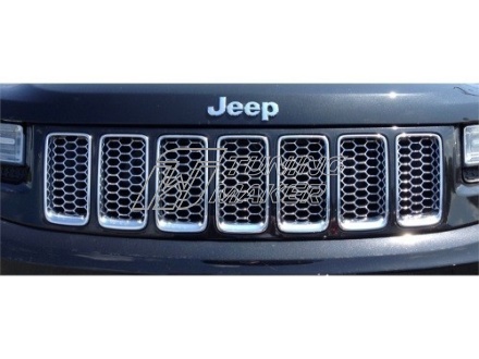 Хром вставки в решетку для Jeep Grand Cherokee - Накладки