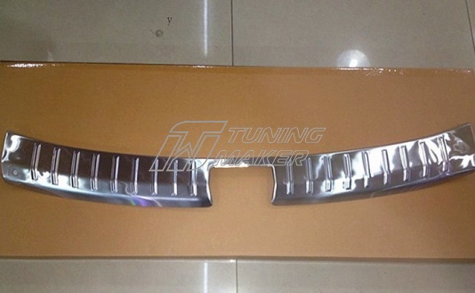 Накладка на порог багажника для Hyundai Santa Fe 2013+ - Накладки