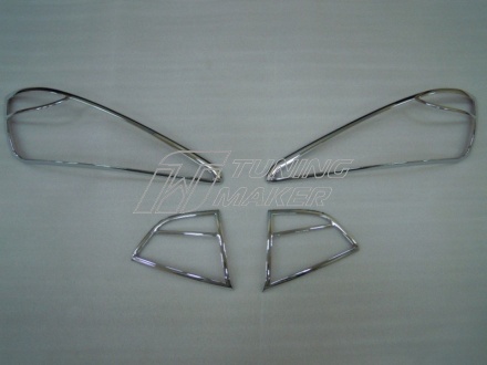 Накладка на задние фары для Hyundai IX-35 - Накладки