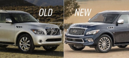 Infinity QX56 рестайлинг QX80