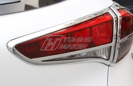 Накладки на задние фонари Hyundai Tucson - Накладки