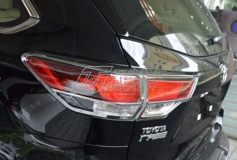 Накладки на задние фонари Toyota Highlander - Накладки