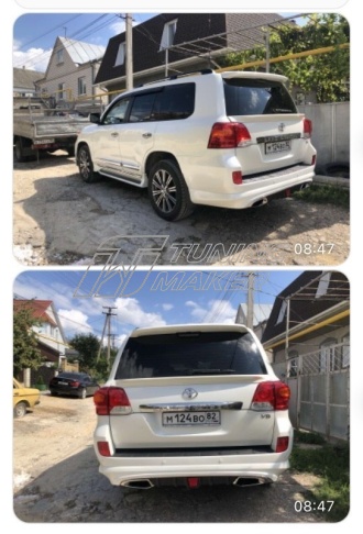 Land Cruisr 200 задний обвес LExus