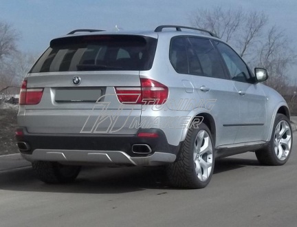 Штатные боковые пороги OEM для BMW X5 2007-2013 - Боковые пороги