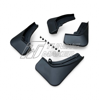 Hyundai Santa Fe 2023+ Комплект брызговиков OEM BHYSF2321_3