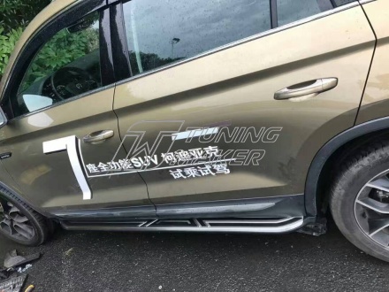 Штатные боковые пороги OEM Skoda Kodiaq 2017+ - Боковые пороги
