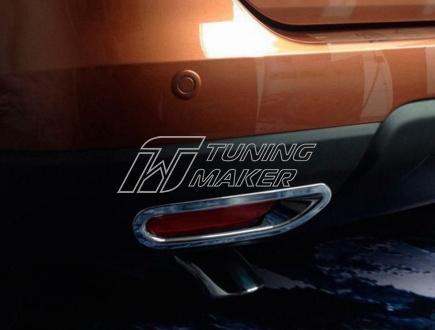 Окантовка на задние противотуманные фары Nissan X-Trail T32 - Накладки